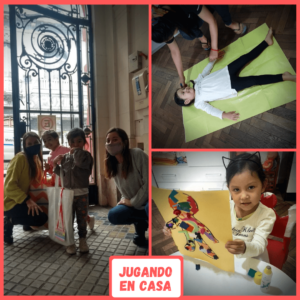 Jugando en casa