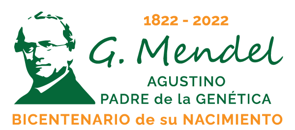 Logo bincentenario Gregorio Mendel